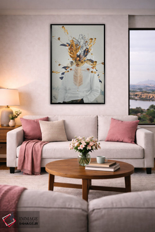 تابلو دکوراتیو "سکوت و سادگی" اثر فرانک موس - D4B