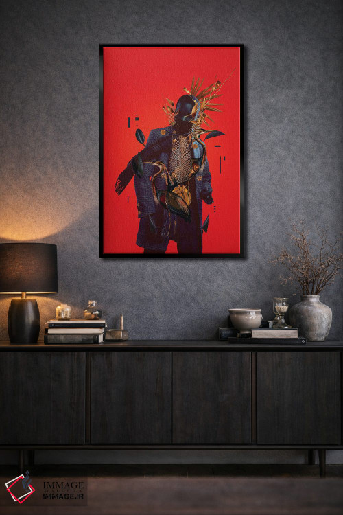 تابلو دکوراتیو "جاز نیمه شب در نیواورلئان" اثر فرانک موس - D2B