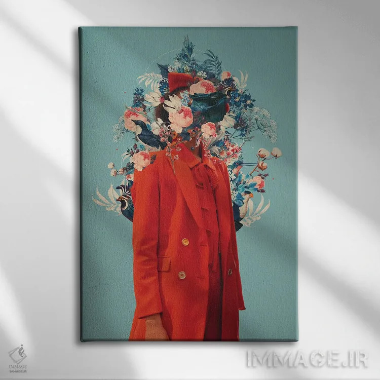 تابلو دکوراتیو "زیبایی درونی ناامنی هایم" اثر فرانک موس - نمای روبهرو روی دیوار