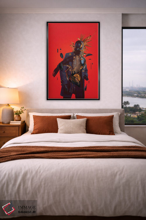 تابلو دکوراتیو "جاز نیمه شب در نیواورلئان" اثر فرانک موس - D5B