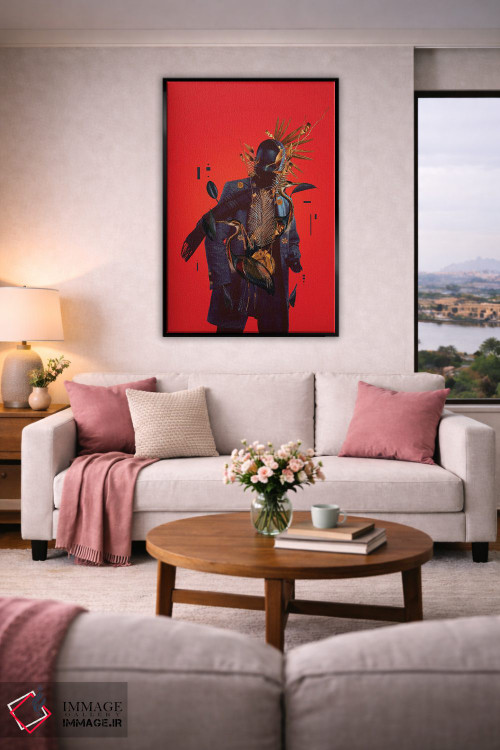 تابلو دکوراتیو "جاز نیمه شب در نیواورلئان" اثر فرانک موس - D6B