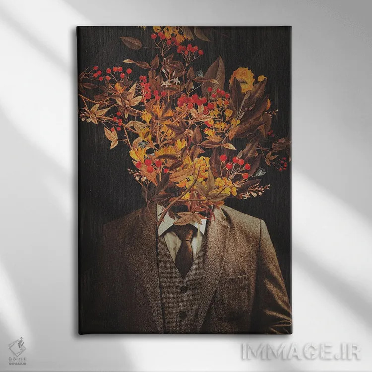 تابلو دکوراتیو "ای کاش اینجا بودی" اثر فرانک موس - نمای روبهرو روی دیوار