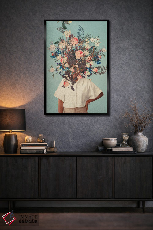 تابلو دکوراتیو "خدا را شکر بهار است" اثر فرانک موس - D2B