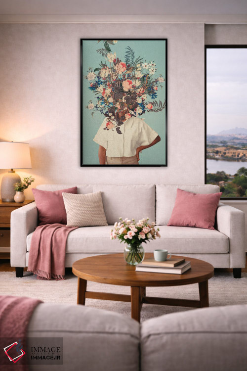 تابلو دکوراتیو "خدا را شکر بهار است" اثر فرانک موس - D4B