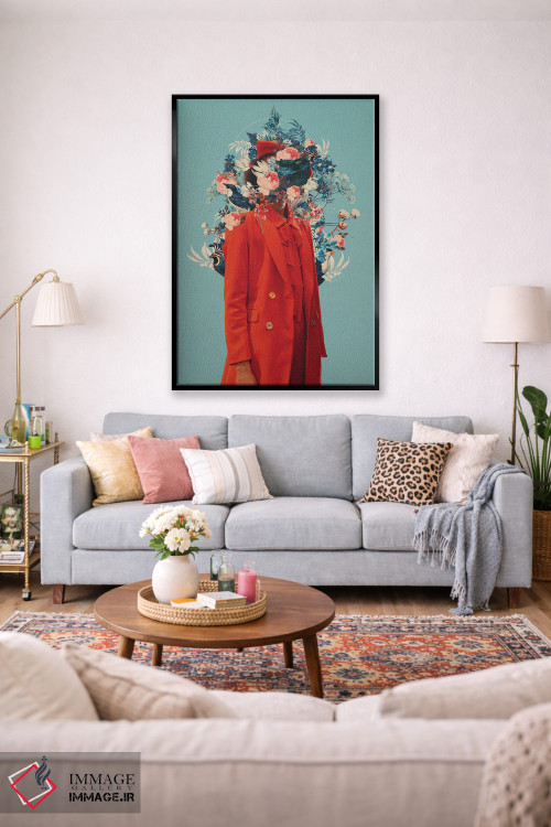 تابلو دکوراتیو "زیبایی درونی ناامنی هایم" اثر فرانک موس - D1B