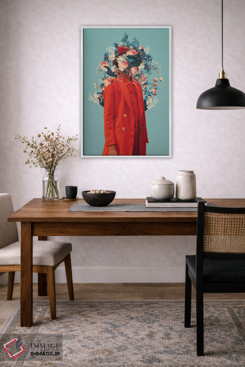 تابلو دکوراتیو "زیبایی درونی ناامنی هایم" اثر فرانک موس - D3W