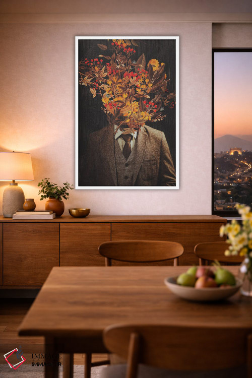 تابلو دکوراتیو "ای کاش اینجا بودی" اثر فرانک موس - D2W