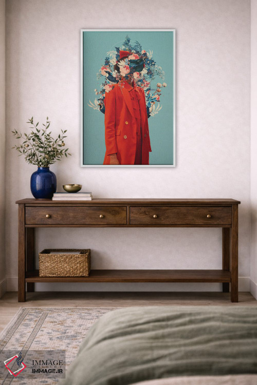 تابلو دکوراتیو "زیبایی درونی ناامنی هایم" اثر فرانک موس - D4W