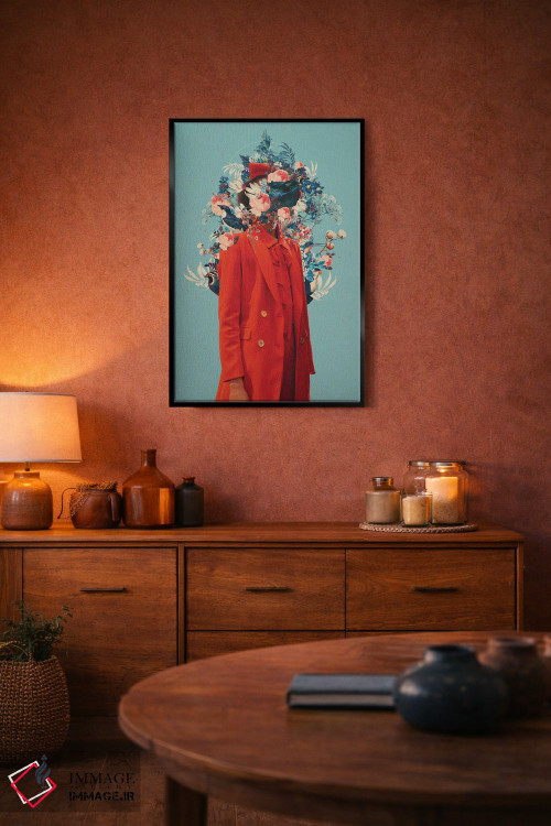 تابلو دکوراتیو "زیبایی درونی ناامنی هایم" اثر فرانک موس - D6B