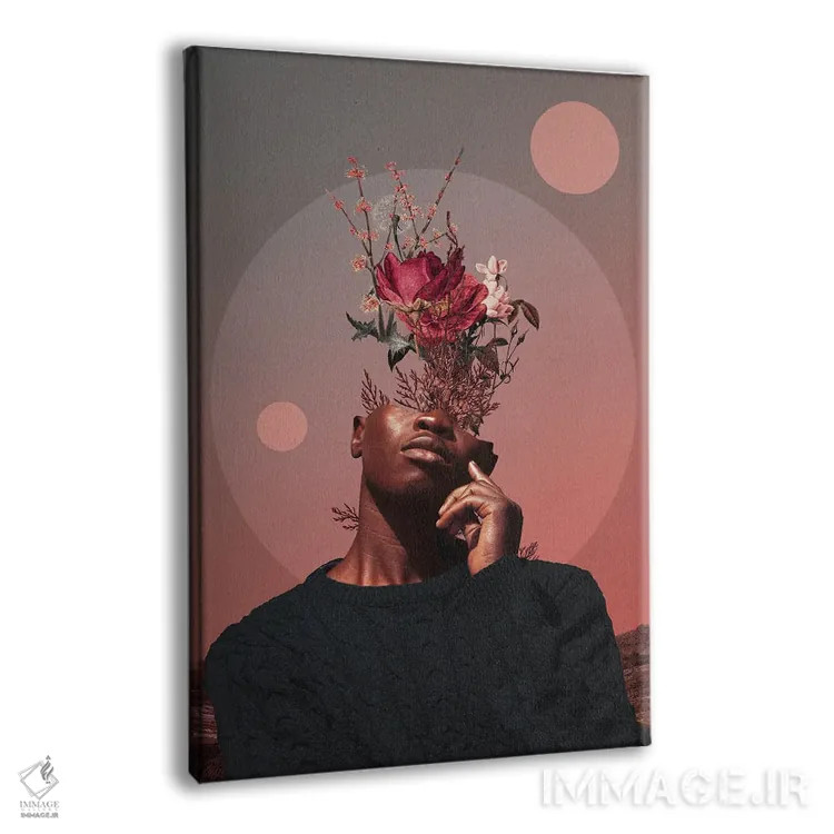 تابلو دکوراتیو "خاطرات کم رنگ غروب" اثر فرانک موس - نمای پرسپکتیو محصول