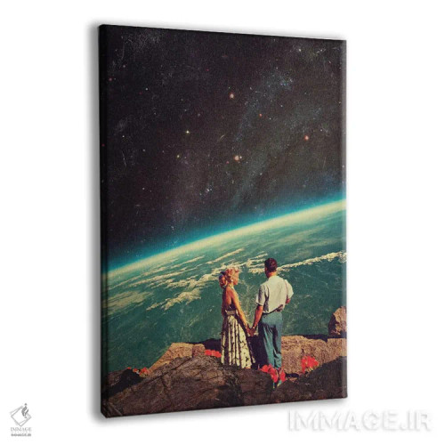 تابلو دکوراتیو "عشق" اثر فرانک موس - نمای پرسپکتیو محصول