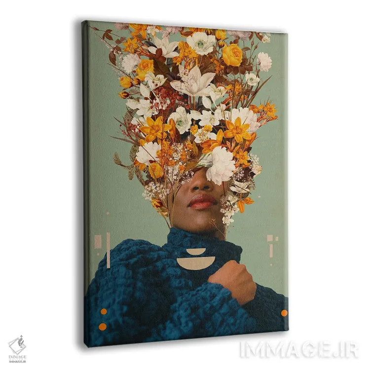 تابلو دکوراتیو "تو رویای عارفانه منی" اثر فرانک موس - نمای پرسپکتیو محصول