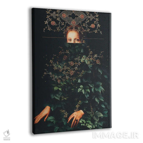 تابلو دکوراتیو "صبر ۲" اثر فرانک موس - نمای پرسپکتیو محصول