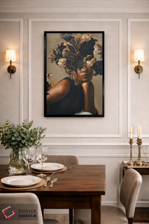 تابلو دکوراتیو "پاییز ملایم و عسل گون" اثر فرانک موس - D2B