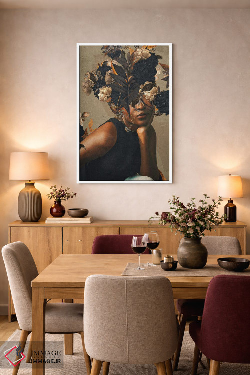 تابلو دکوراتیو "پاییز ملایم و عسل گون" اثر فرانک موس - D5W