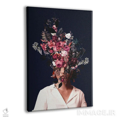 تابلو دکوراتیو "خاطره ای از گل رز" اثر فرانک موس - نمای پرسپکتیو محصول