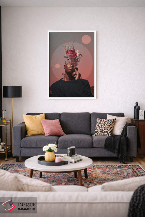 تابلو دکوراتیو "خاطرات کم رنگ غروب" اثر فرانک موس - D2W