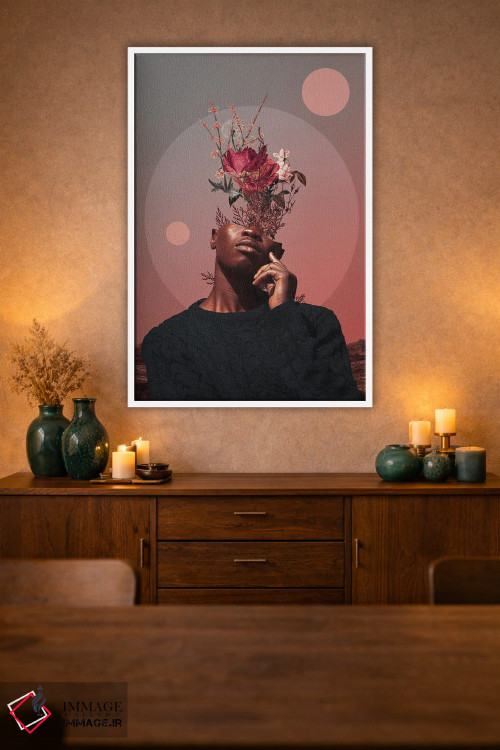 تابلو دکوراتیو "خاطرات کم رنگ غروب" اثر فرانک موس - D1W