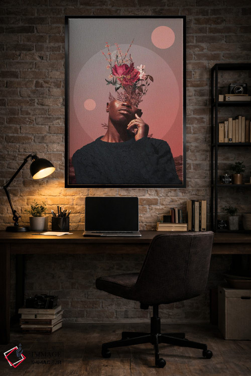 تابلو دکوراتیو "خاطرات کم رنگ غروب" اثر فرانک موس - D4B