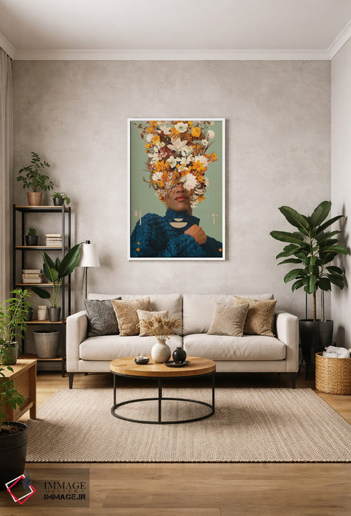 تابلو دکوراتیو "تو رویای عارفانه منی" اثر فرانک موس - D1W