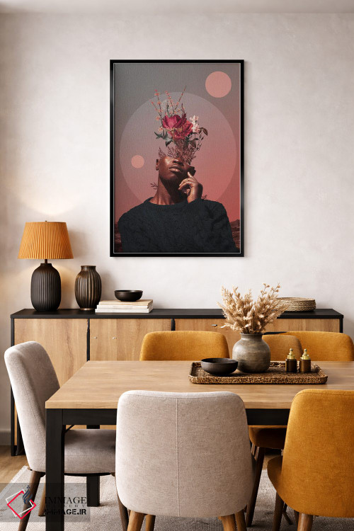 تابلو دکوراتیو "خاطرات کم رنگ غروب" اثر فرانک موس - D6B