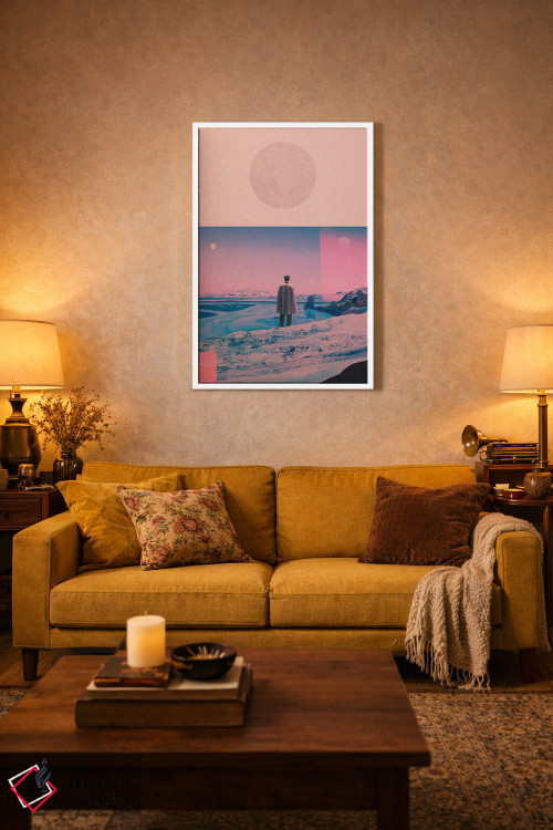 تابلو دکوراتیو "آیا هنوز مرا به یاد خواهی داشت" اثر فرانک موس - D2W