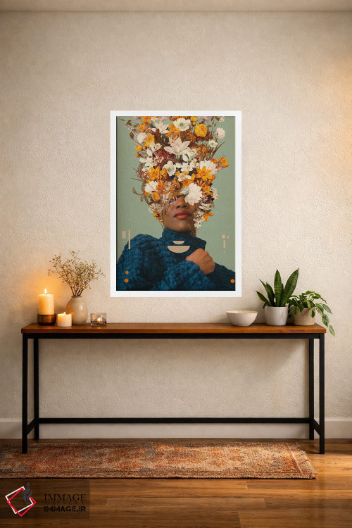 تابلو دکوراتیو "تو رویای عارفانه منی" اثر فرانک موس - D3W