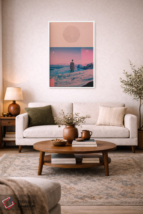 تابلو دکوراتیو "آیا هنوز مرا به یاد خواهی داشت" اثر فرانک موس - D3W