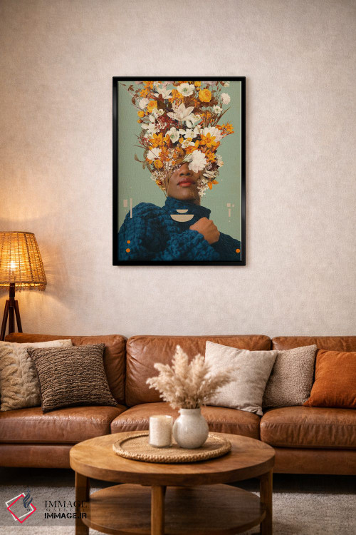 تابلو دکوراتیو "تو رویای عارفانه منی" اثر فرانک موس - D5B