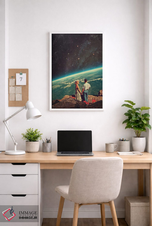 تابلو دکوراتیو "عشق" اثر فرانک موس - D4W