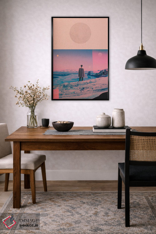 تابلو دکوراتیو "آیا هنوز مرا به یاد خواهی داشت" اثر فرانک موس - D5B