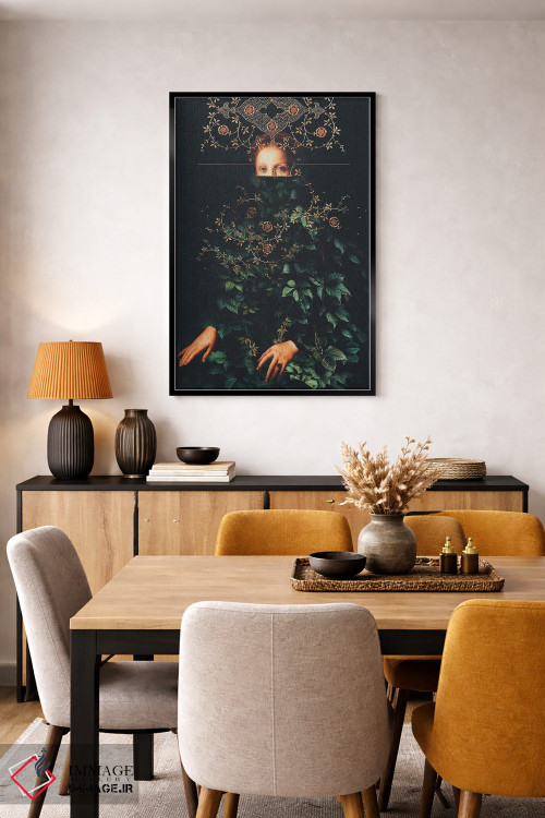 تابلو دکوراتیو "صبر ۲" اثر فرانک موس - D6B