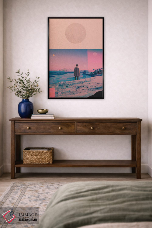 تابلو دکوراتیو "آیا هنوز مرا به یاد خواهی داشت" اثر فرانک موس - D6B