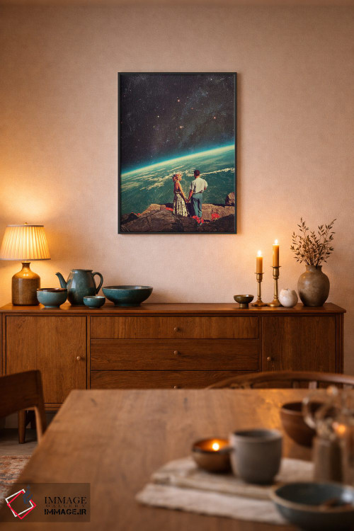 تابلو دکوراتیو "عشق" اثر فرانک موس - D6B