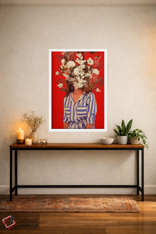 تابلو دکوراتیو "قدرتت آرامش من است" اثر فرانک موس - D2W