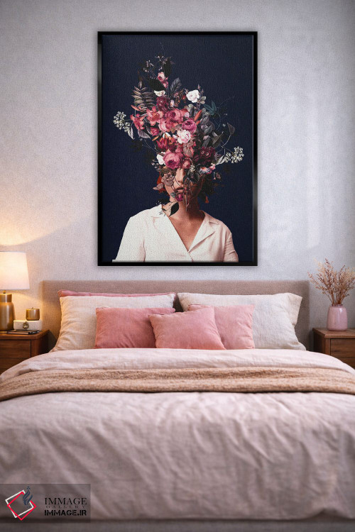 تابلو دکوراتیو "خاطره ای از گل رز" اثر فرانک موس - D3B