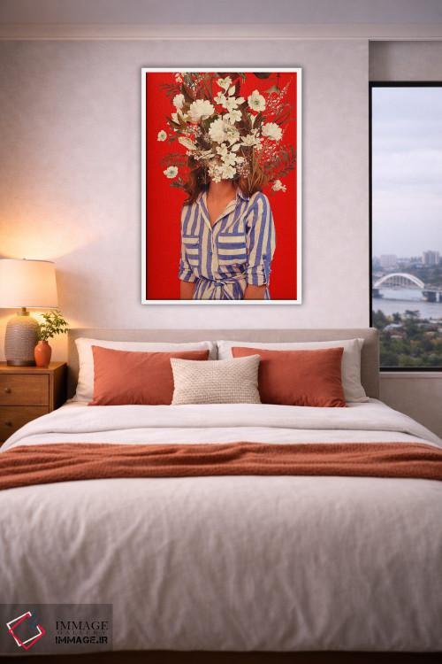 تابلو دکوراتیو "قدرتت آرامش من است" اثر فرانک موس - D3W