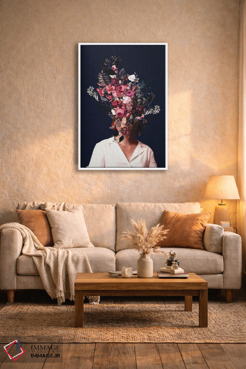 تابلو دکوراتیو "خاطره ای از گل رز" اثر فرانک موس - D4W