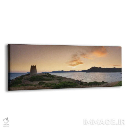 تابلو دکوراتیو Saracen Tower, Costa del Sud, Sulcis, Sardinia, Italy"… اثر پانورامیک ایمجز - نمای پرسپکتیو محصول
