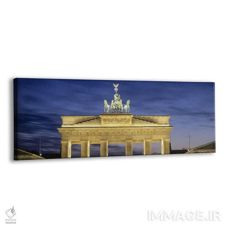 تابلو دکوراتیو Pariser Platz, Berlin, Germany" - "مجسمه کوادریگا بر در… اثر پانورامیک ایمجز - نمای پرسپکتیو محصول