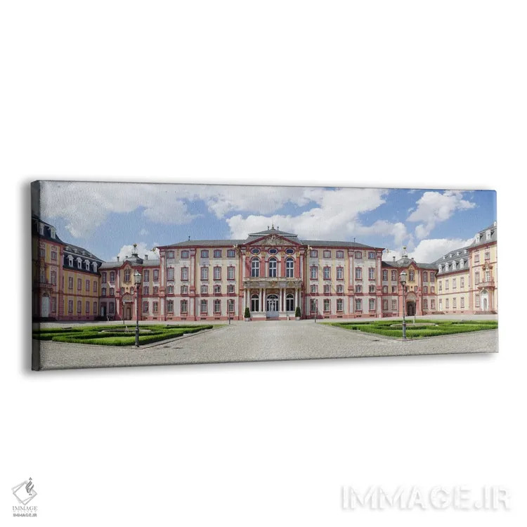 تابلو دکوراتیو Castle Bruchsal, Bruchsal, Baden-Wurttemberg, Germany"… اثر پانورامیک ایمجز - نمای پرسپکتیو محصول