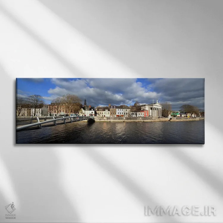 تابلو دکوراتیو St Annes Church Behind, And St Mary's Church ,Cork City… اثر پانورامیک ایمجز - نمای روبهرو روی دیوار