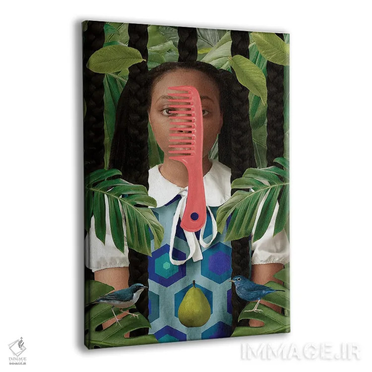 تابلو دکوراتیو رشد طبیعی اثر دیاندرا لی - نمای پرسپکتیو محصول