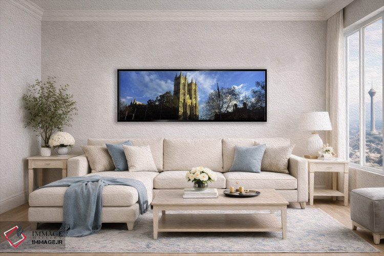 تابلو دکوراتیو Westminster Abbey, City of Westminster, London, England… اثر پانورامیک ایمجز - D5B