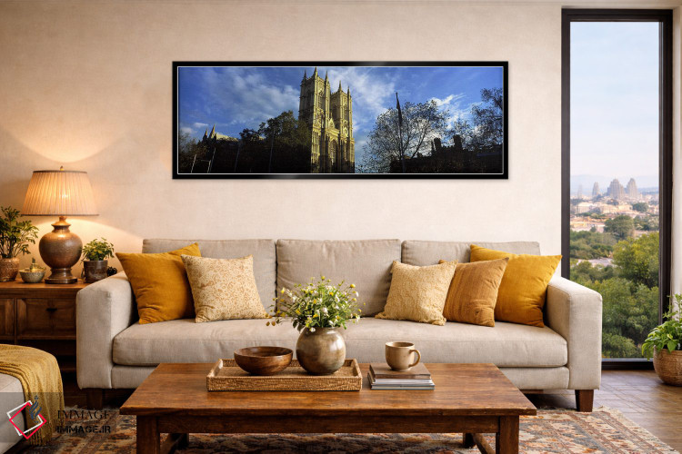 تابلو دکوراتیو Westminster Abbey, City of Westminster, London, England… اثر پانورامیک ایمجز - D6B