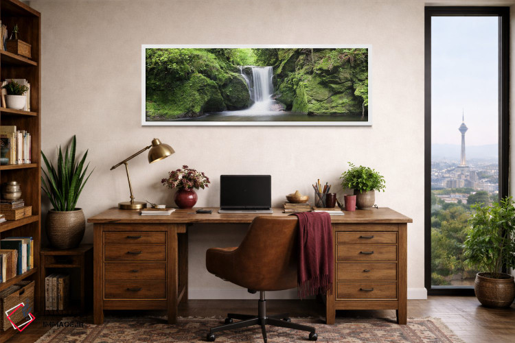 تابلو دکوراتیو Black Forest, Baden-Wurttemberg, Germany" - "آبشار گرول… اثر پانورامیک ایمجز - D1W