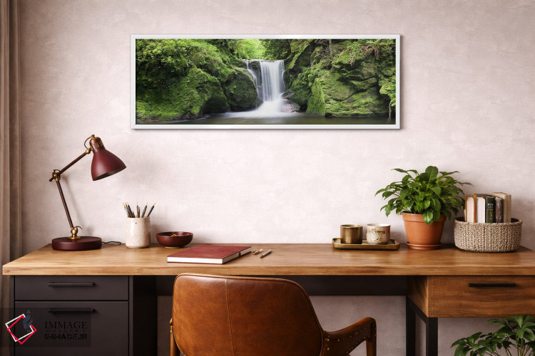 تابلو دکوراتیو Black Forest, Baden-Wurttemberg, Germany" - "آبشار گرول… اثر پانورامیک ایمجز - D3W