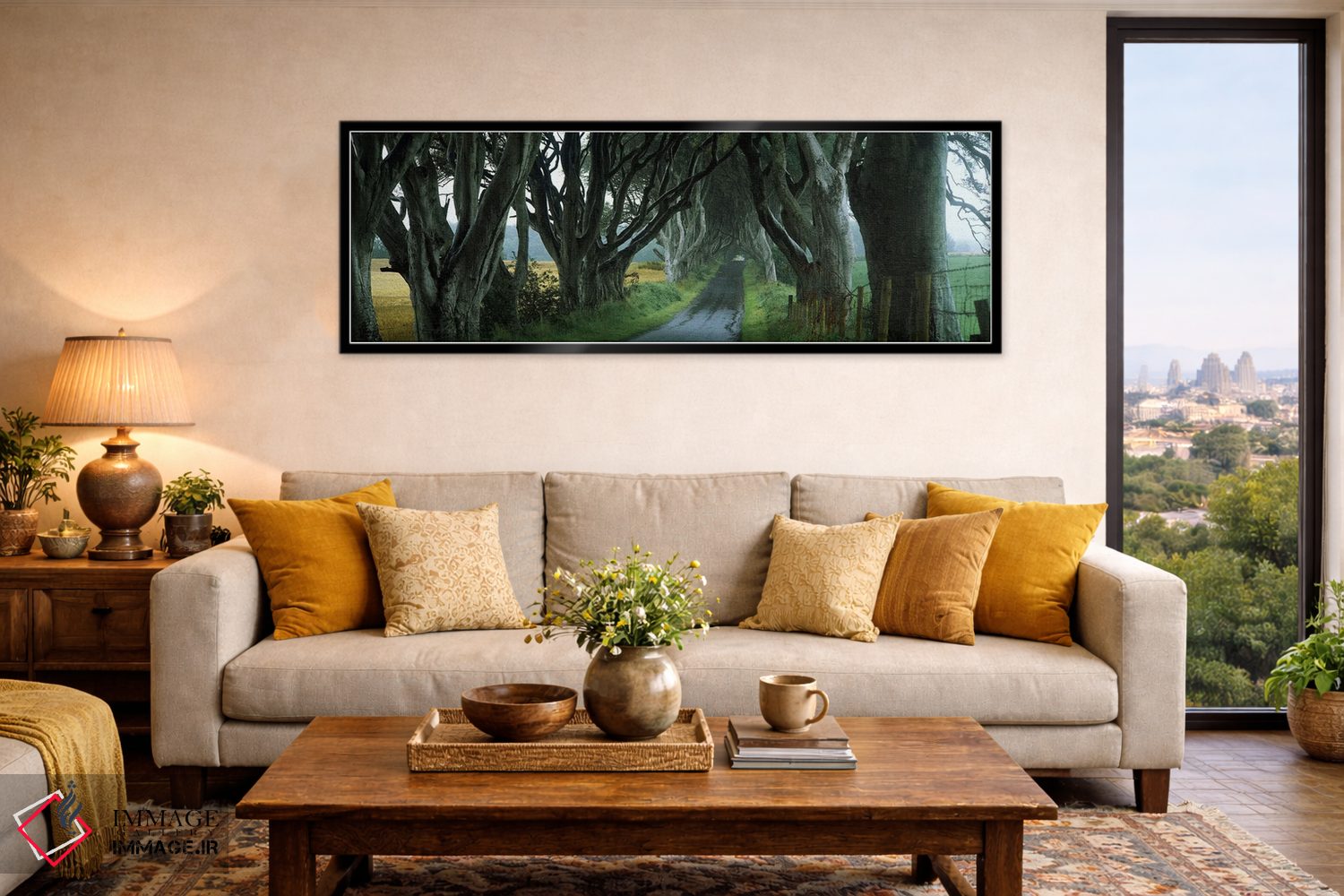 تابلو دکوراتیو Armoy, County Antrim, Northern Ireland, United Kingdom"… اثر پانورامیک ایمجز - D6B