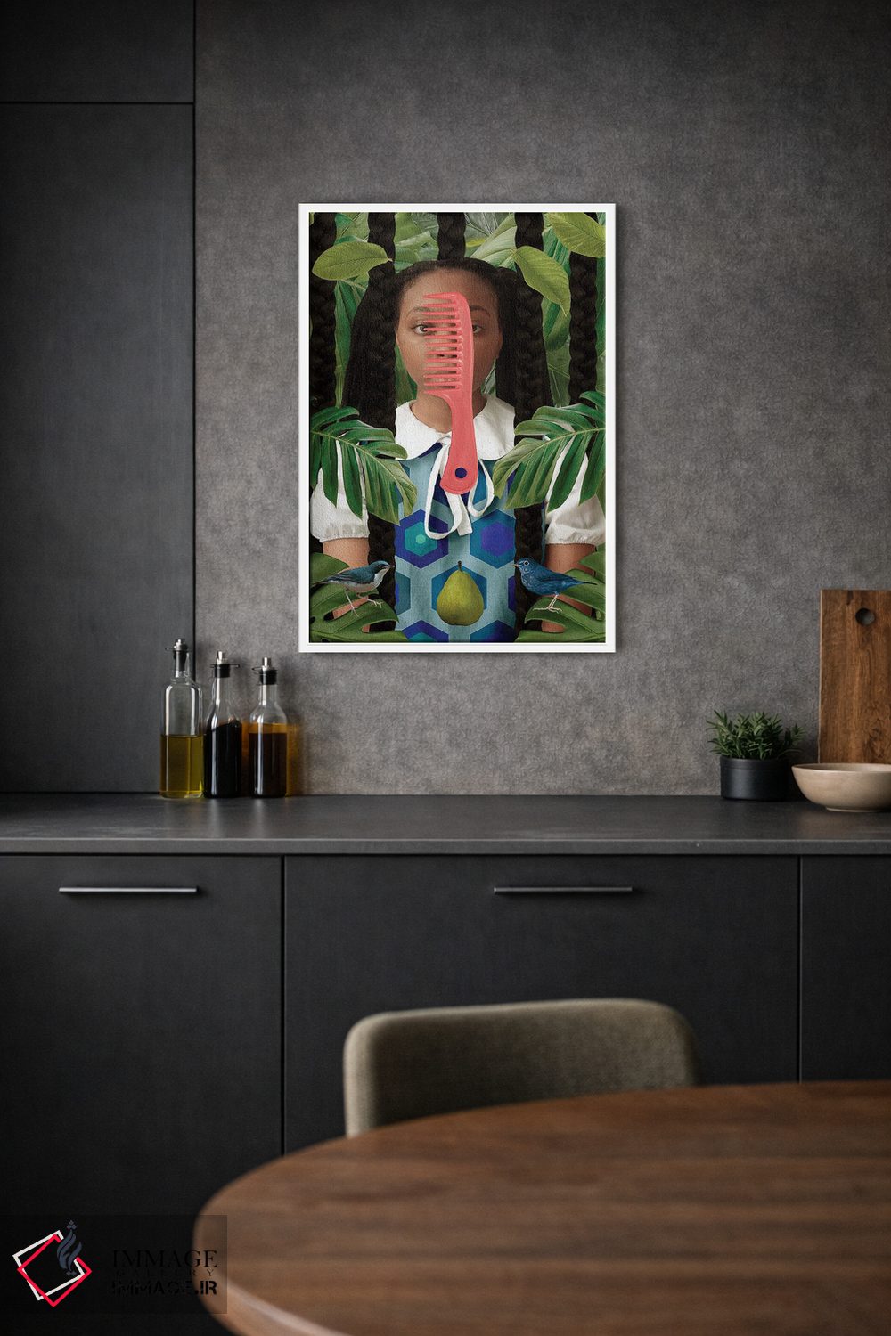 تابلو دکوراتیو رشد طبیعی اثر دیاندرا لی - D1W