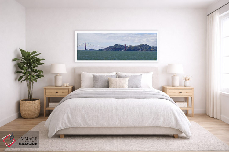 تابلو دکوراتیو Mount Tamalpais, Sausilito, San Francisco Bay, San Fran… اثر پانورامیک ایمجز - D5W